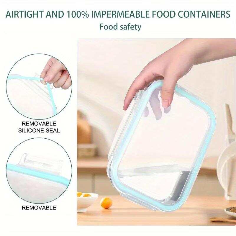 16 buah Wadah Penyimpanan Maka - Food Storage Glass Box ulasan dan harga