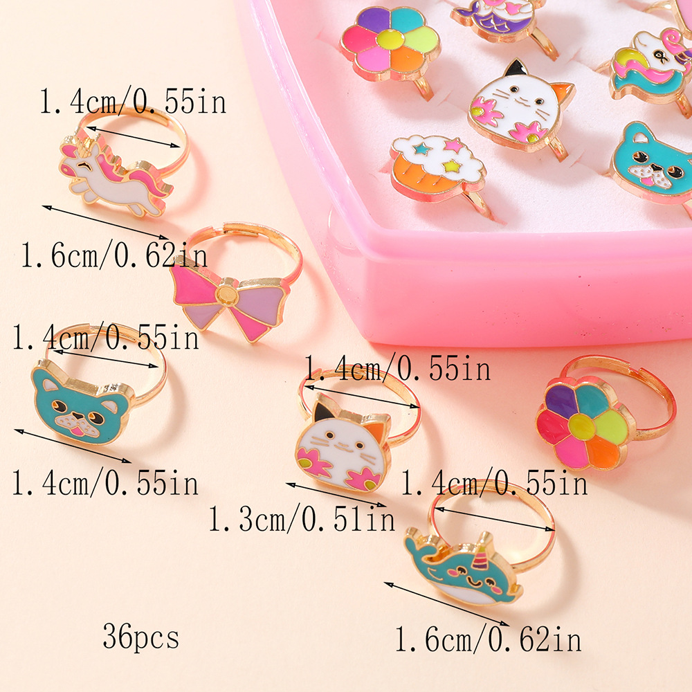 36Pcs Set Cincin yang Dapat Di - Food Storage Metal Box ulasan dan harga