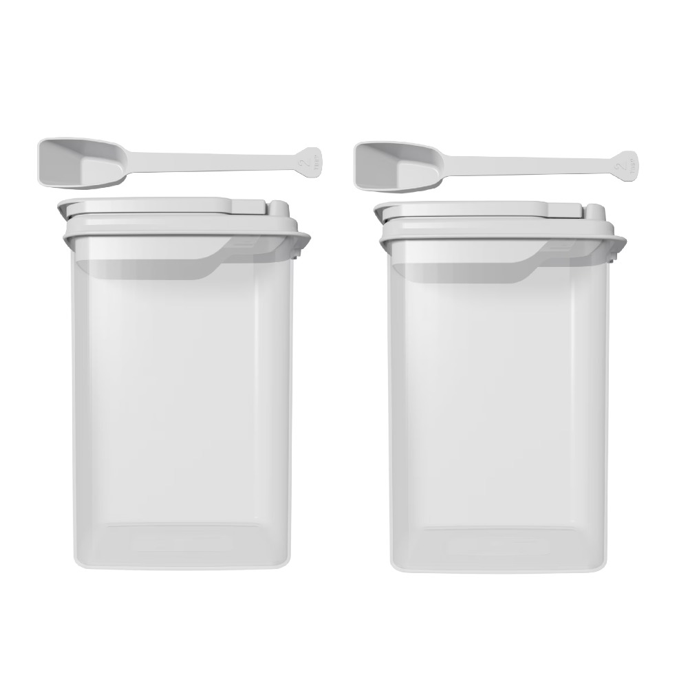 Wadah Tepung Plastik 3,25 Quar - Food Storage Quart Containers ulasan dan harga