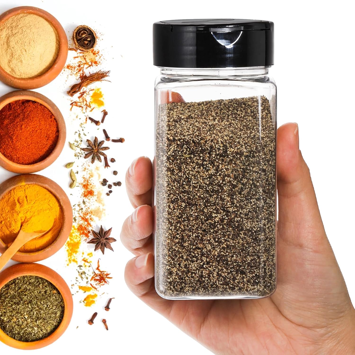 Botol Bumbu Plastik Besar Pers - Food Storage Containers With Lids ulasan dan harga