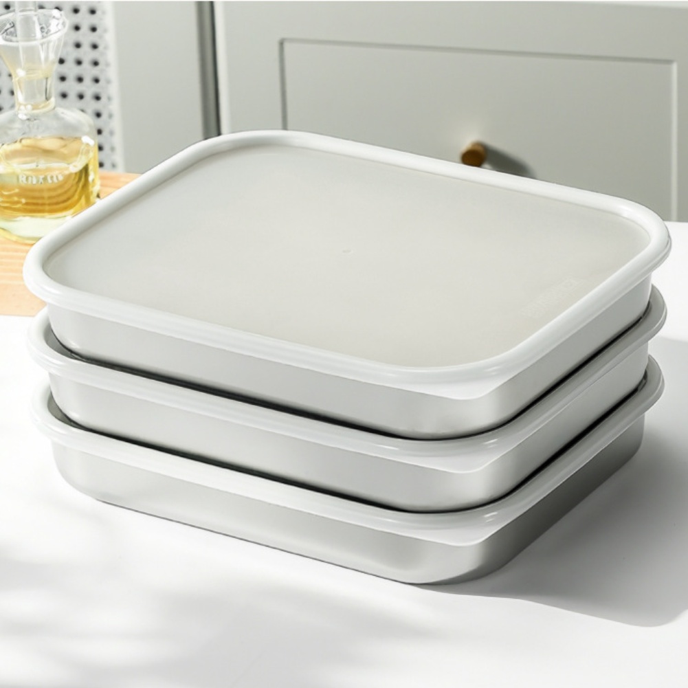Wadah Penyimpanan Makanan Stai - Food Storage Square Containers ulasan dan harga
