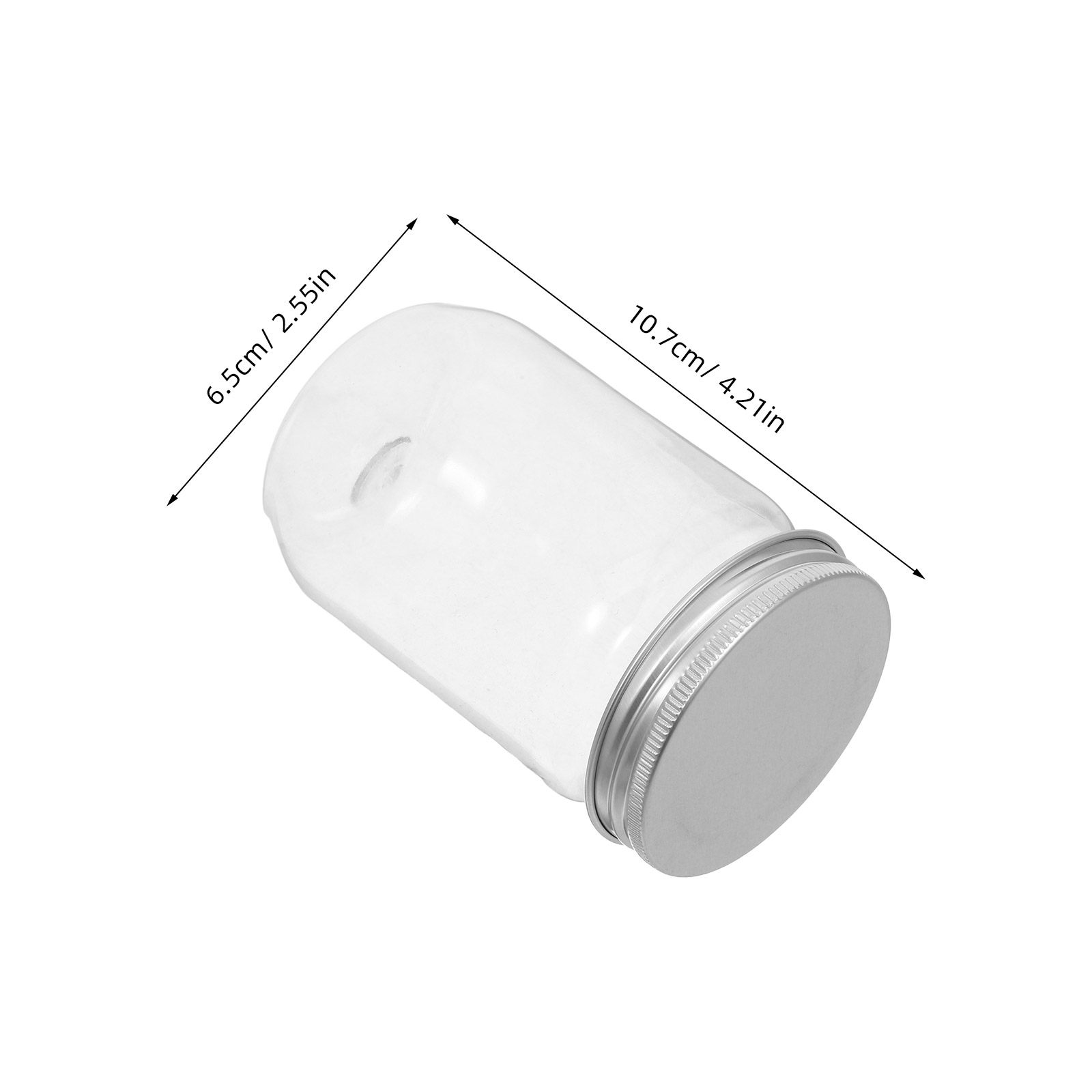 6 Buah Stoples Plastik Bening  - Food Storage Containers With Lids ulasan dan harga