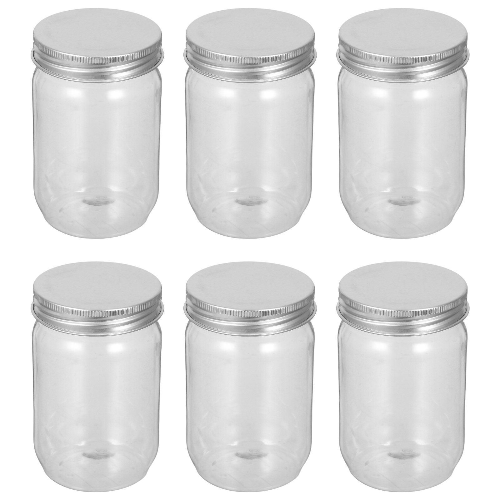 6 Buah Stoples Plastik Bening  - Food Storage Containers With Lids ulasan dan harga