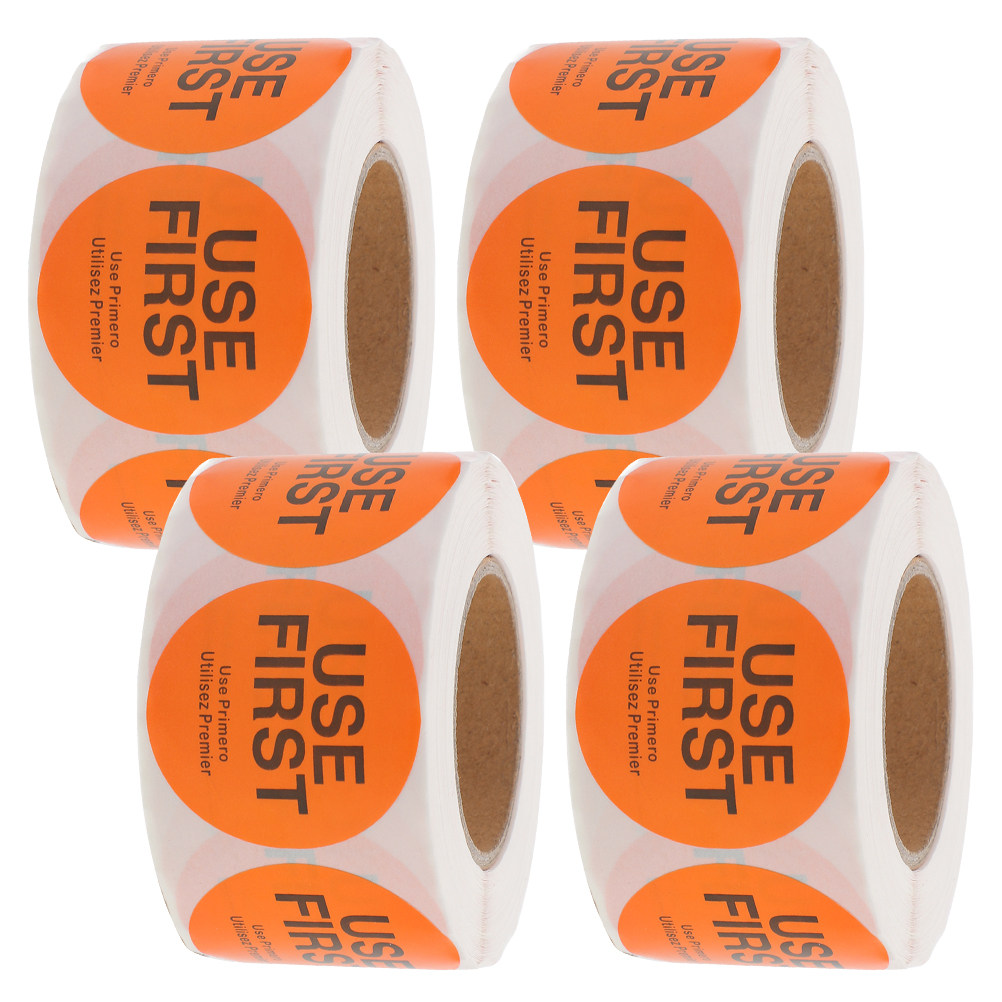 4 Rol Stiker Label Layanan Mak - Food Storage Restaurant ulasan dan harga