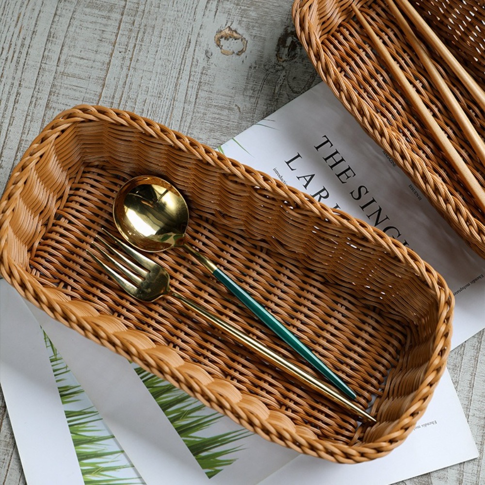 Keranjang Penyimpanan Rotan Im - Bread Box Bamboo ulasan dan harga