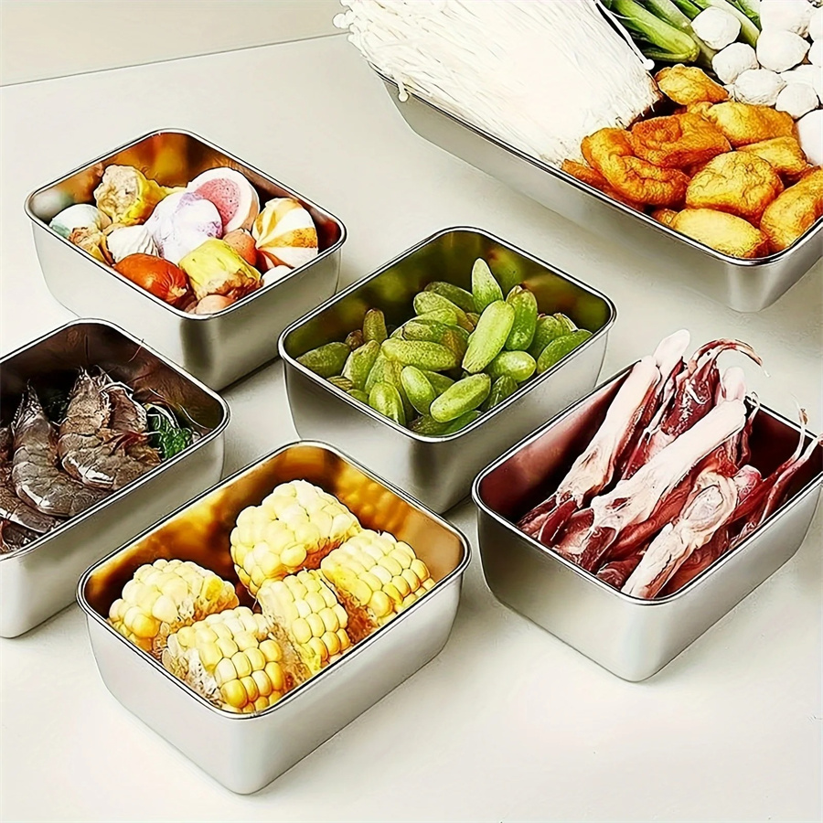 Kotak penyimpanan makanan Stai - Food Storage Square Containers ulasan dan harga