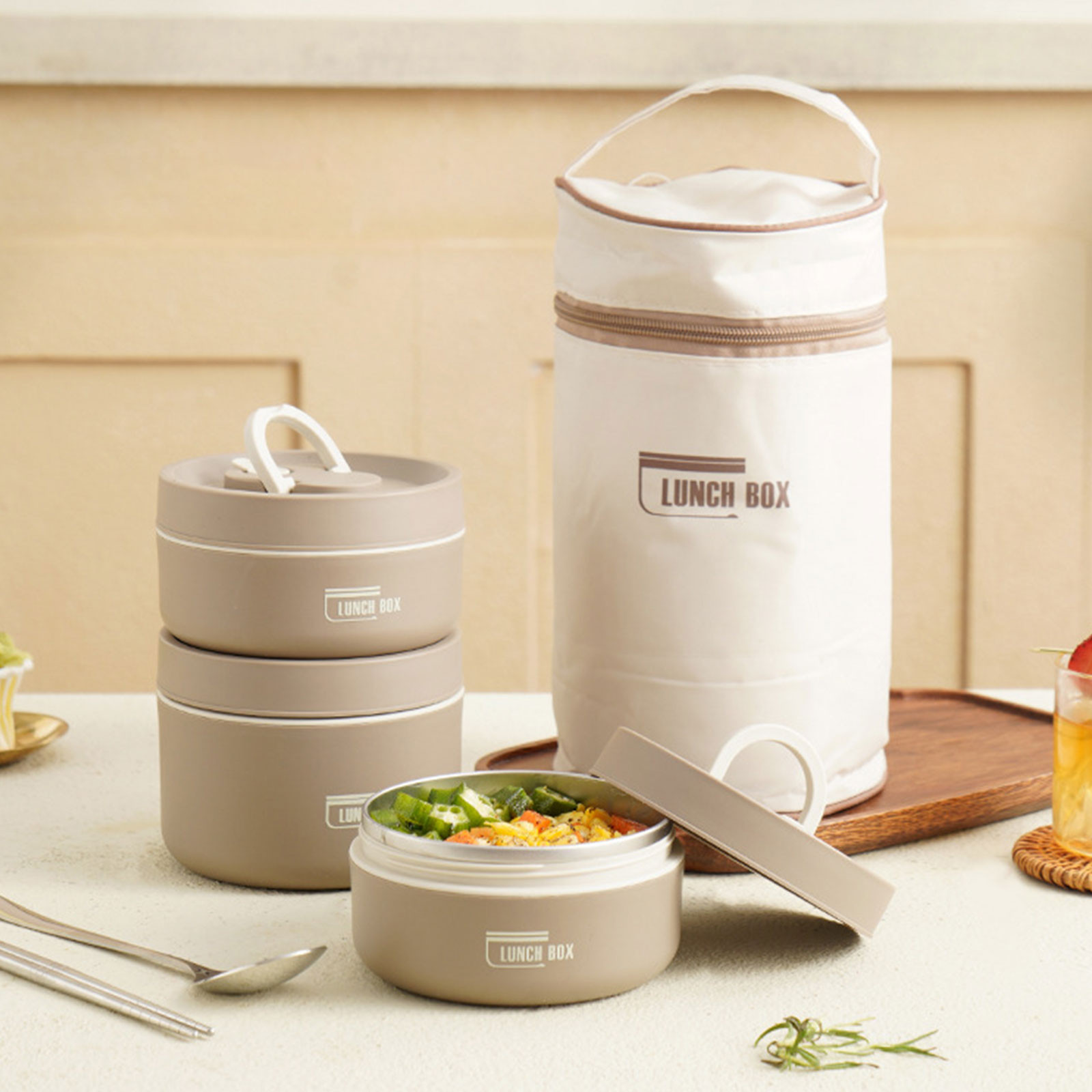 Kotak Makan Siang Termal Stain - Food Storage Metal Box ulasan dan harga