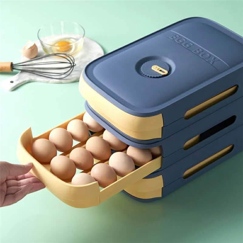 AEE6-Wadah Penyimpanan Telur T - Food Storage Types ulasan dan harga