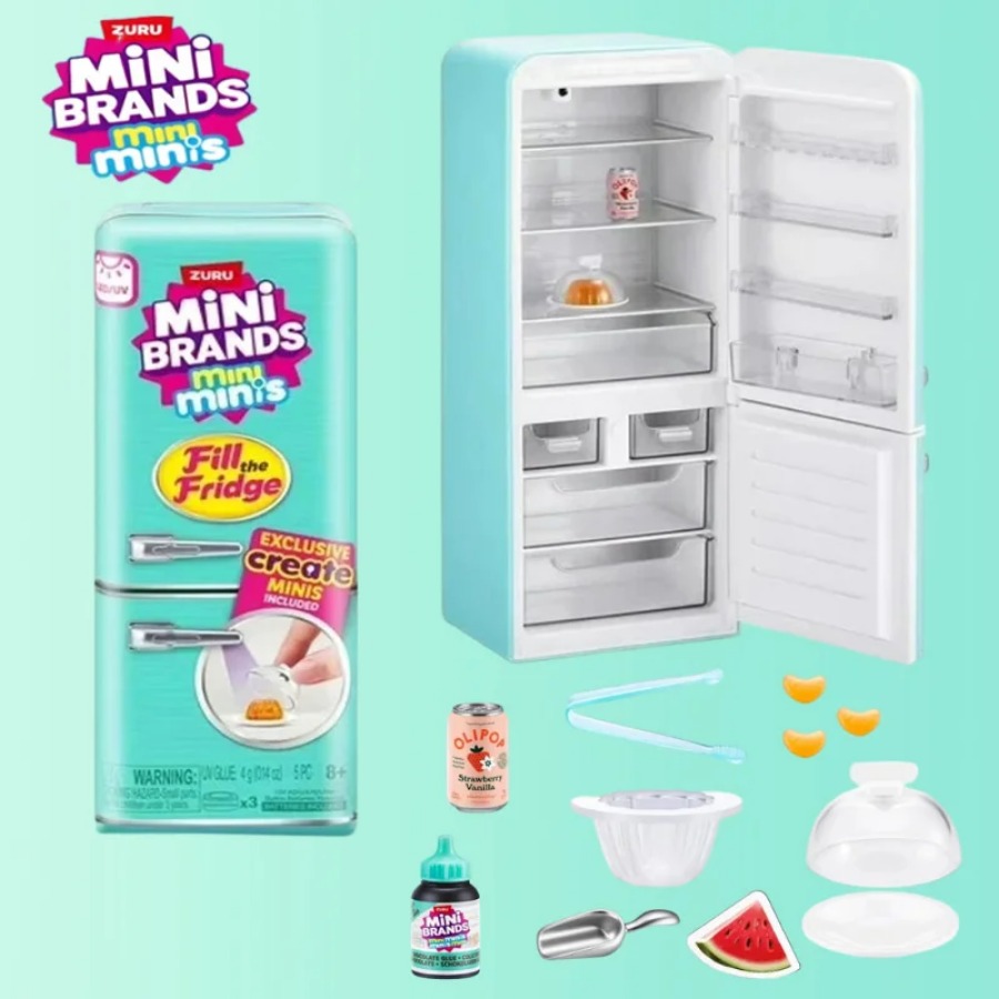 Koleksi Mainan Blind Box Seri  - Food Storage Kits ulasan dan harga