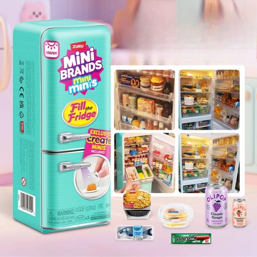 Koleksi Mainan Blind Box Seri  - Food Storage Kits ulasan dan harga