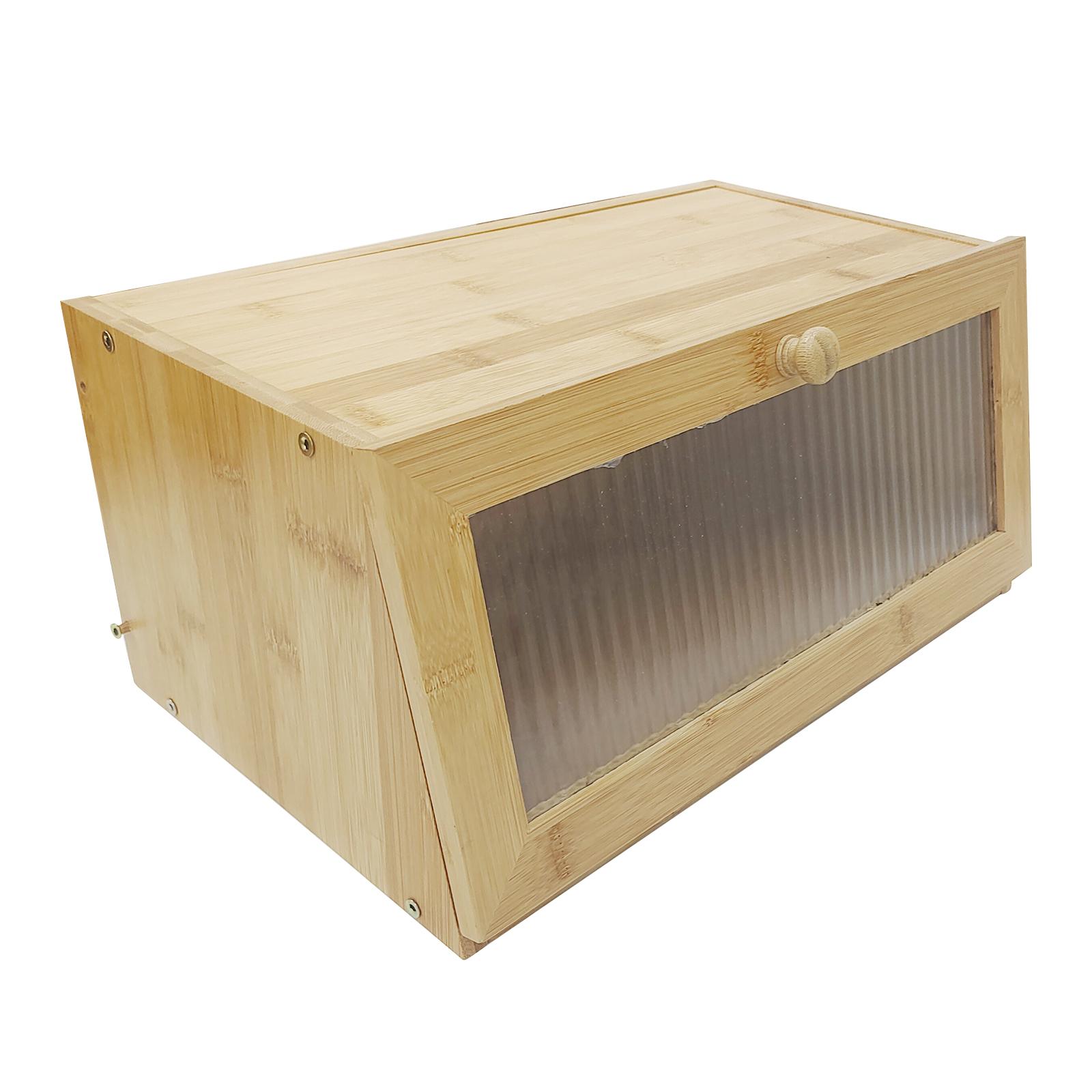 Kotak Roti Bambu Persegi Panja - Bread Box Bamboo ulasan dan harga