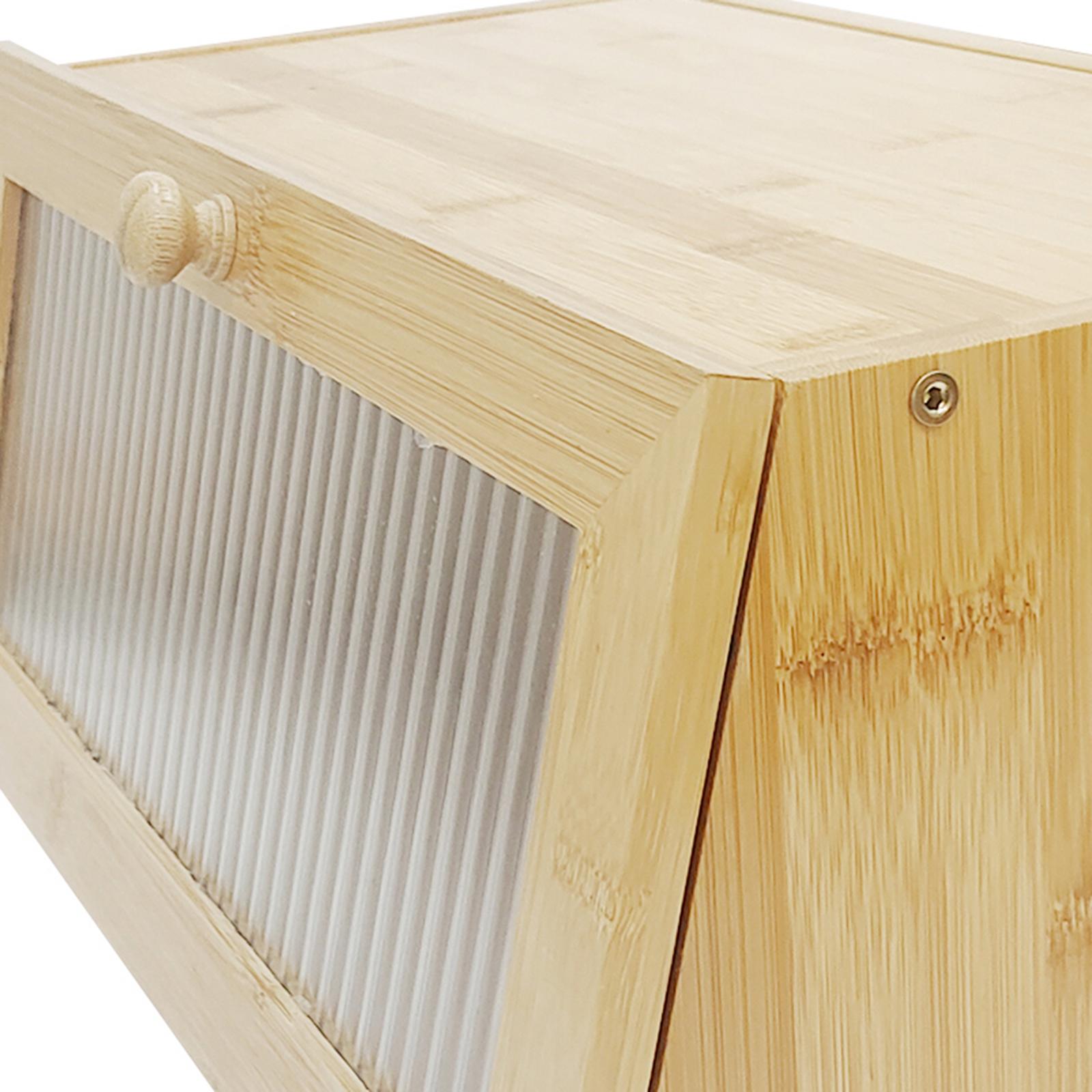 Kotak Roti Bambu Persegi Panja - Bread Box Bamboo ulasan dan harga