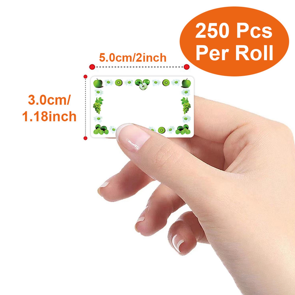 250 Buah Label Pengalengan Per - Food Storage Restaurant ulasan dan harga